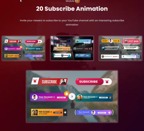 1300 Youtube PowerPoint Design Kit for Video Makers Ready Made (6)