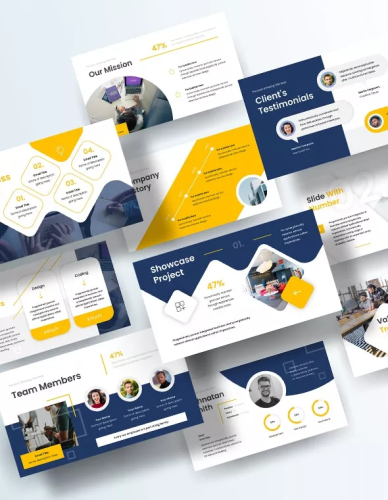 Corporate Business Powerpoint Presentation Template
